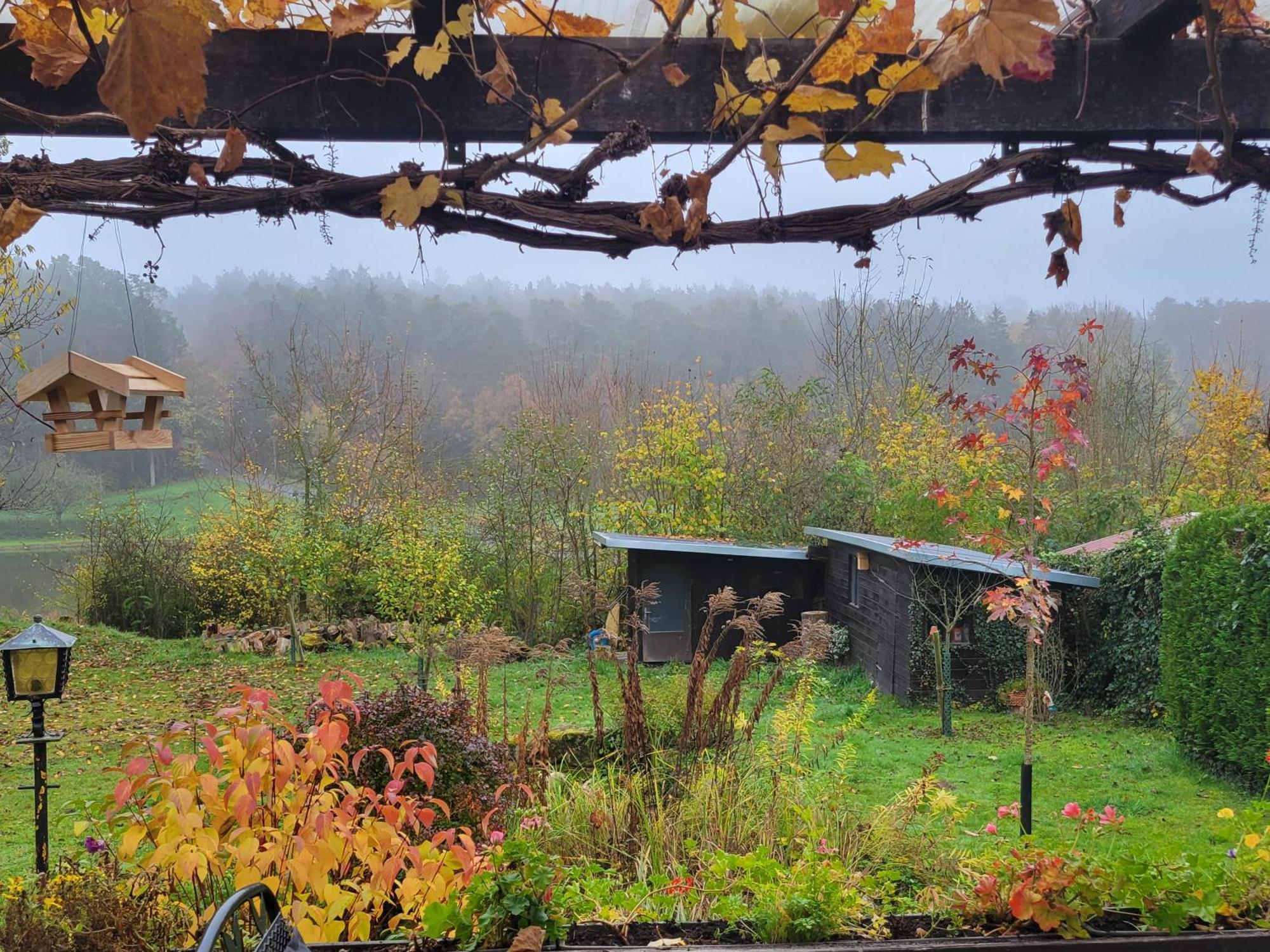 Gemuetliches Ferienhaus Mit Grossem Garten, Ideal Fuer Naturliebhaber Gerhardshofen Exterior foto